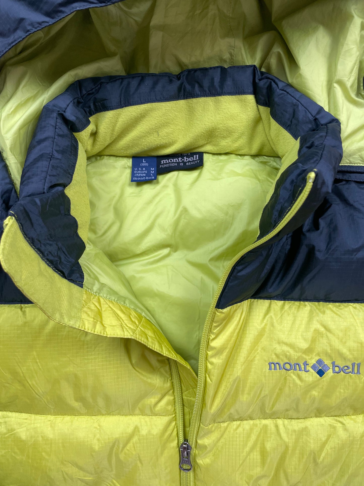 MONTBELL PUFFER YELLOW (L)