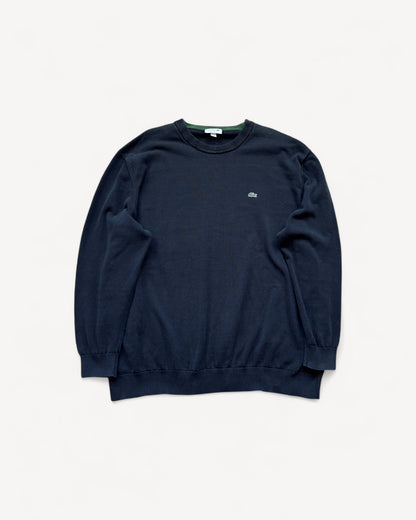 LACOSTE BLACK SWEATER (XL)