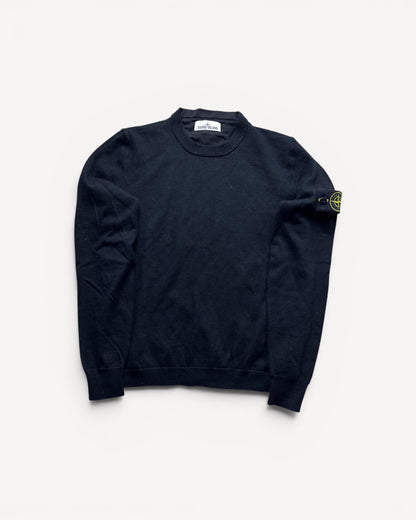 STONE ISLAND BLACK KNIT (S)