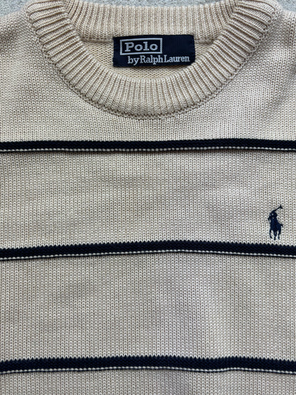 RALPH LAUREN STRIPED KNIT (L)
