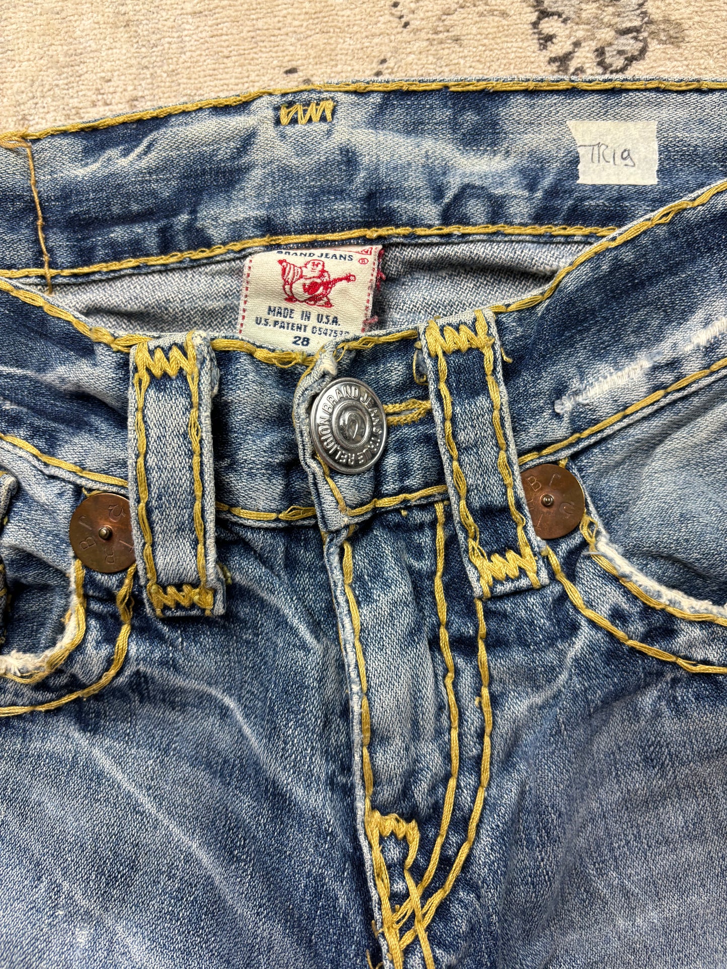 TRUE RELIGION JEANS W28 L32 #TR19