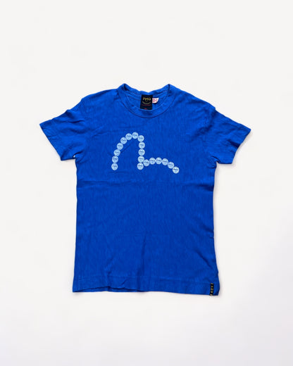 EVISU BLUE T-SHIRT (M)