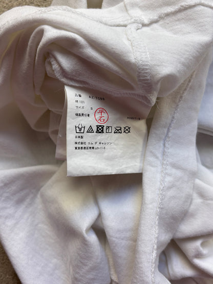CDG PLAY WHITE T-SHIRT (S)