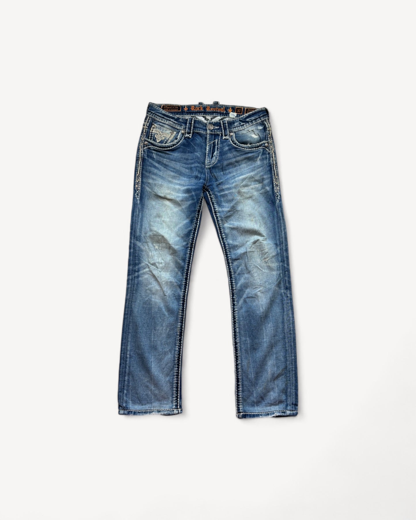 ROCK REVIVAL JEANS W30 L32 #RR9