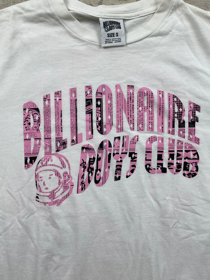 BILLIONAIRE BOYS CLUB PINK T-SHIRT (S)