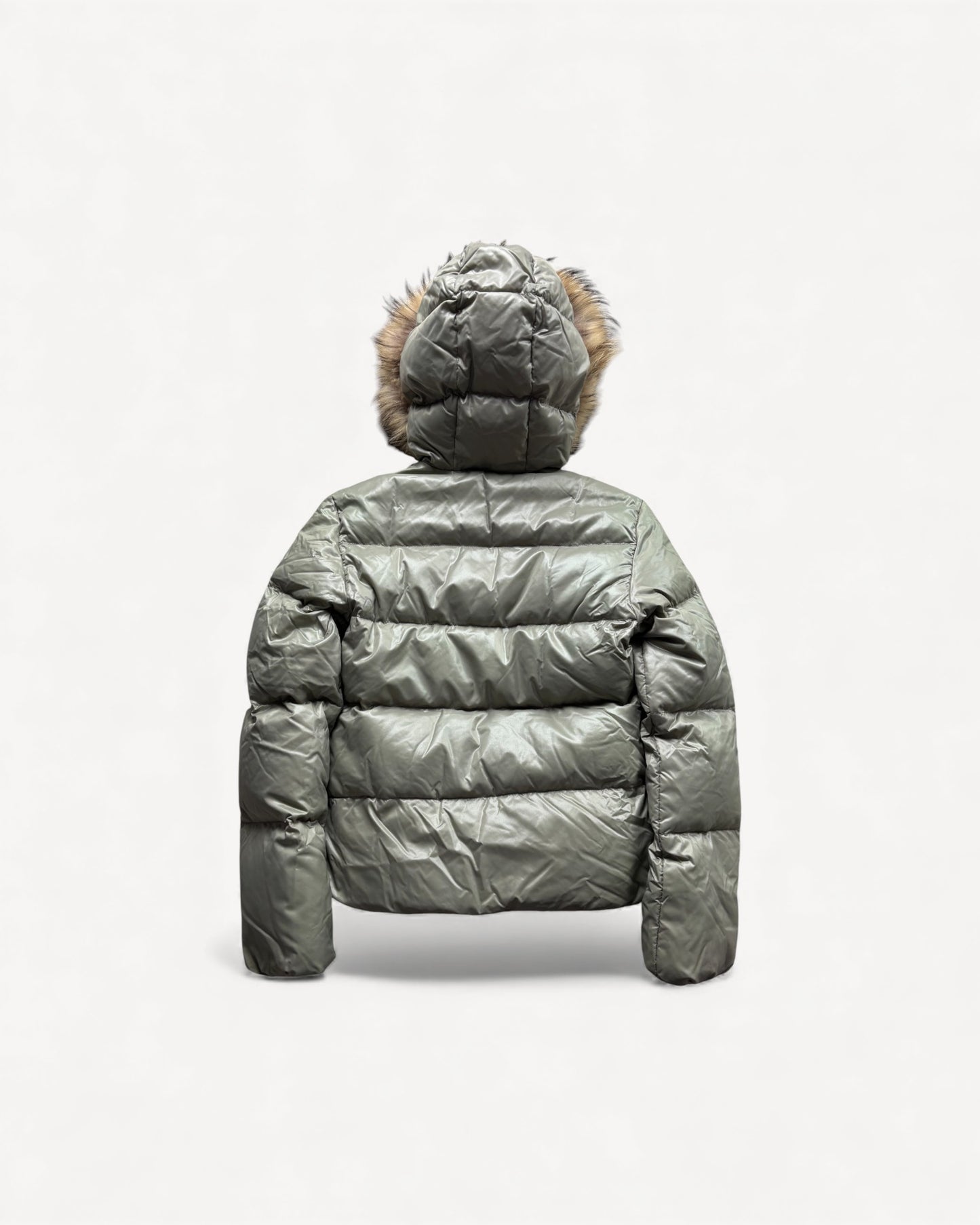 DUVETICA BEIGE WOMEN PUFFER JACKET (M)