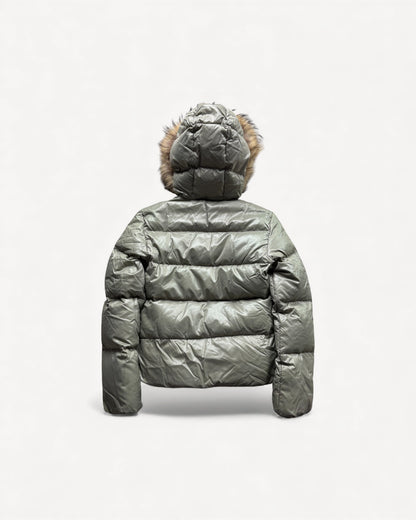 DUVETICA BEIGE WOMEN PUFFER JACKET (M)