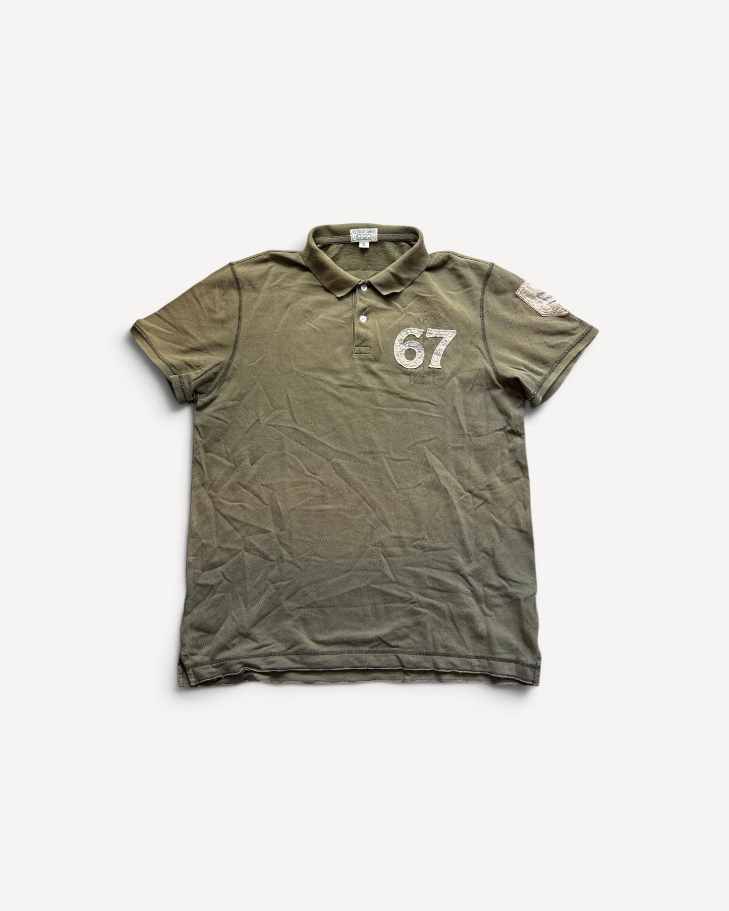 RALPH LAUREN POLO SHIRT GREEN (XL)