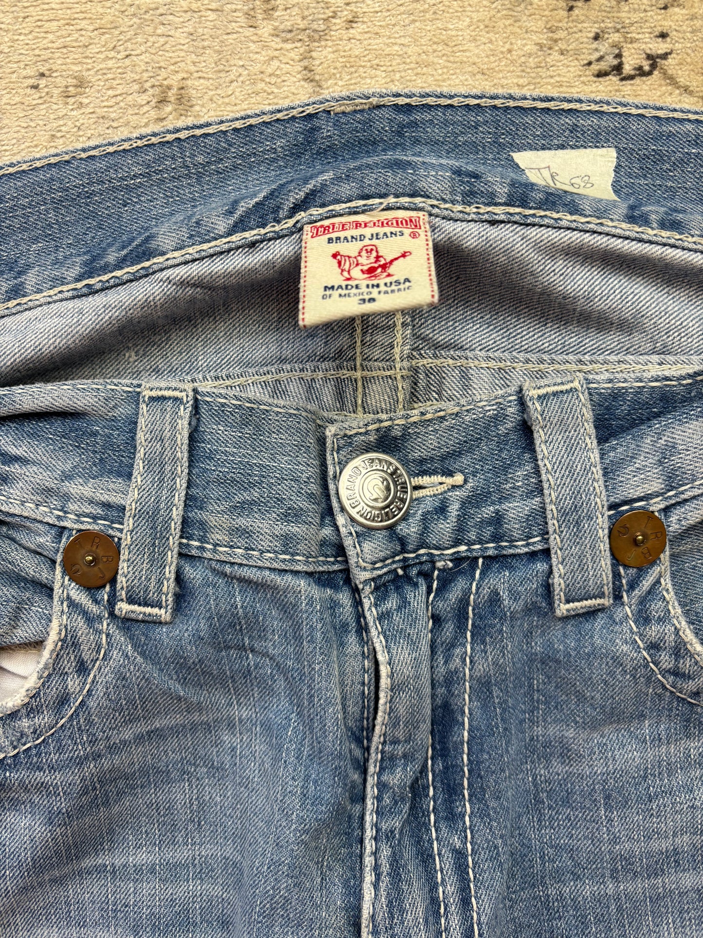 TRUE RELIGION JEANS W36 L32 #TR68