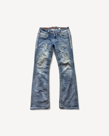 ROCK REVIVAL JEANS W34 L34 #RR19