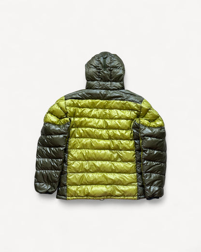 MONTBELL GREEN PUFFER JACKET (L)