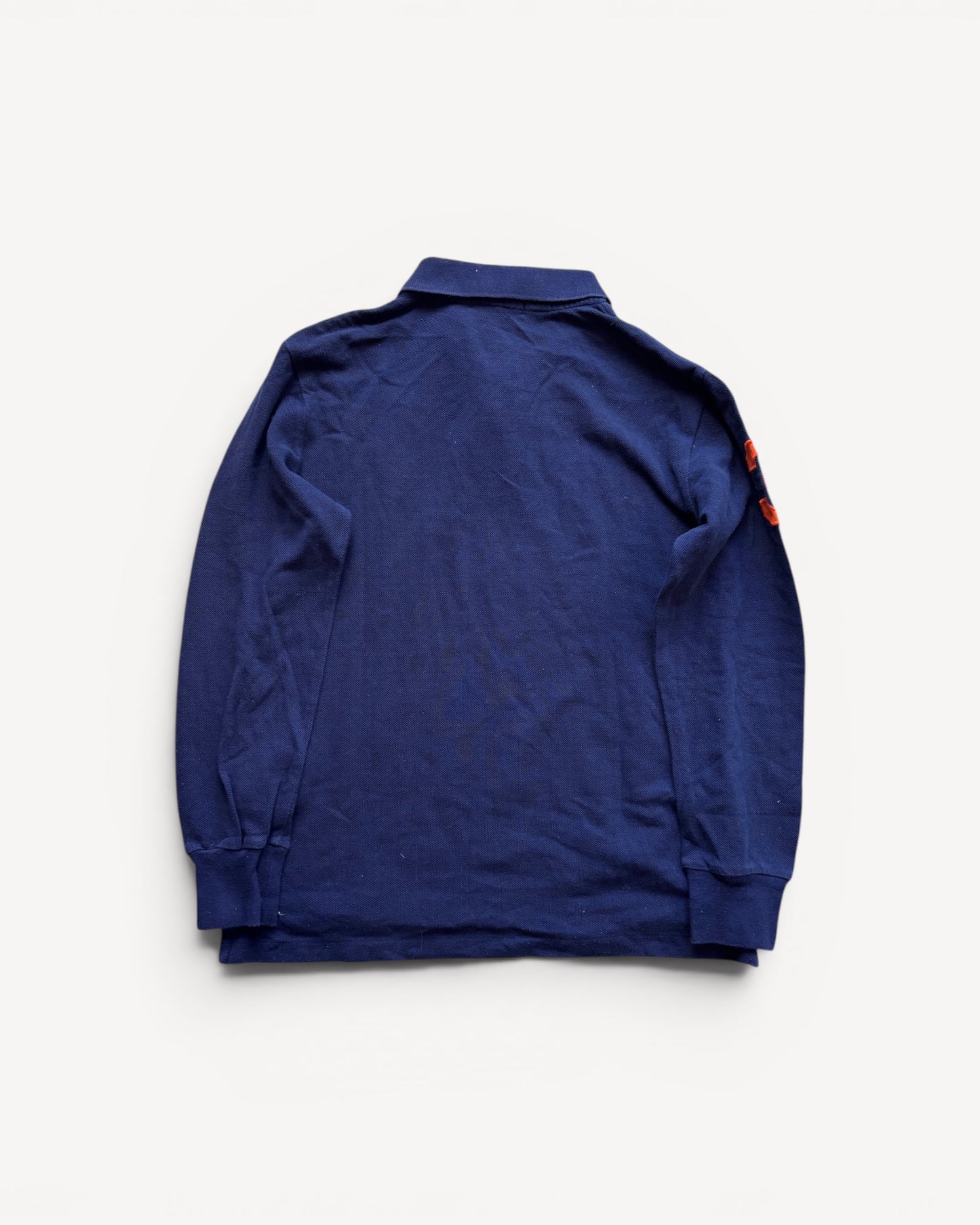 RALPH LAUREN LONGSL. POLO SHIRT NAVY (S)