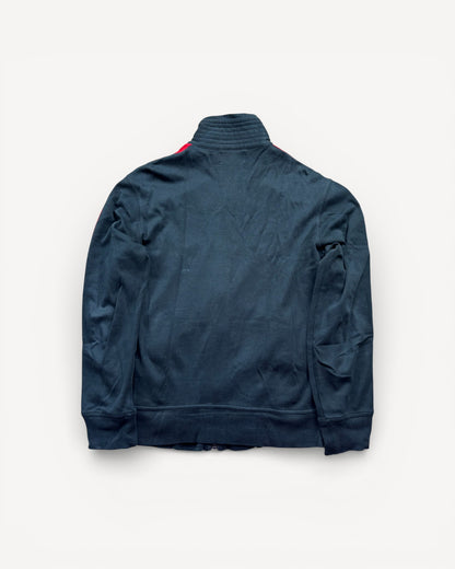 RALPH LAUREN BLACK ZIP UP HOODIE (M)