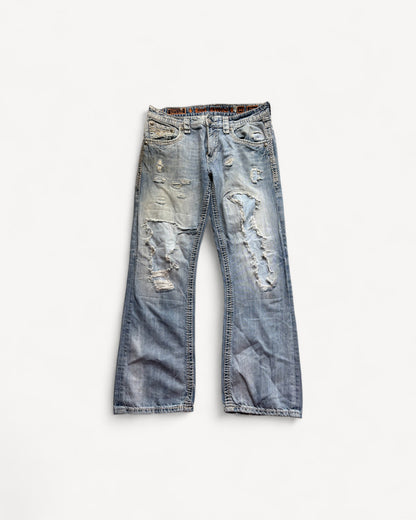 ROCK REVIVAL JEANS W34 L32 #RR17