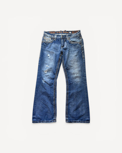 ROCK REVIVAL JEANS W34 L32 #RR12