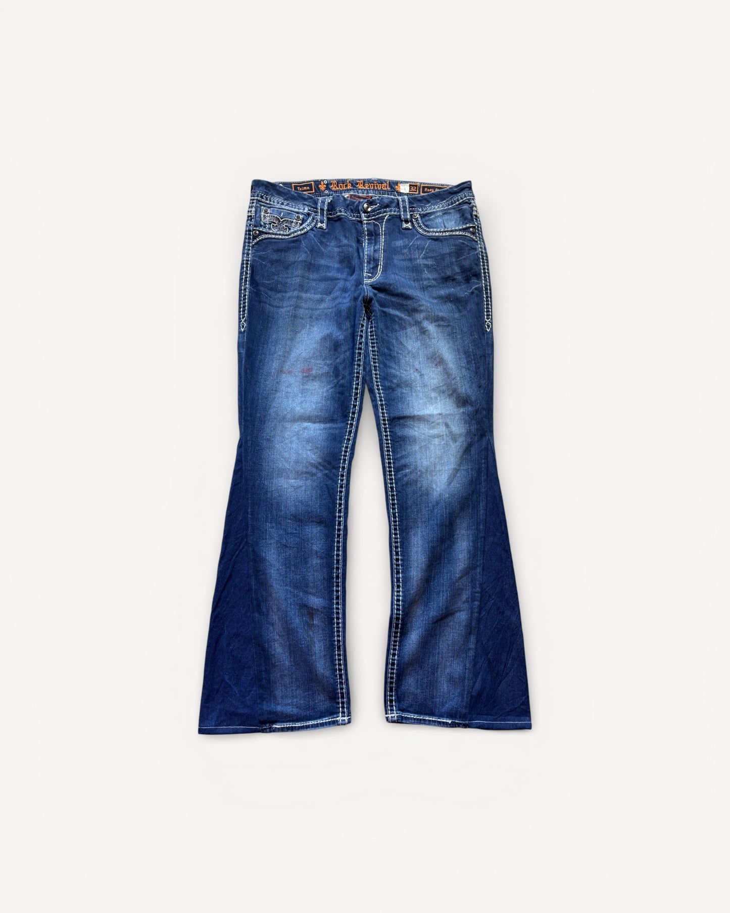 ROCK REVIVAL JEANS W32 L32 #RR16