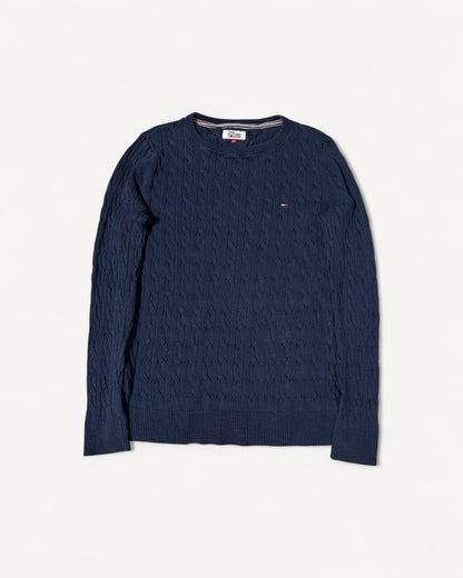 HILFIGER NAVY KNIT (M)