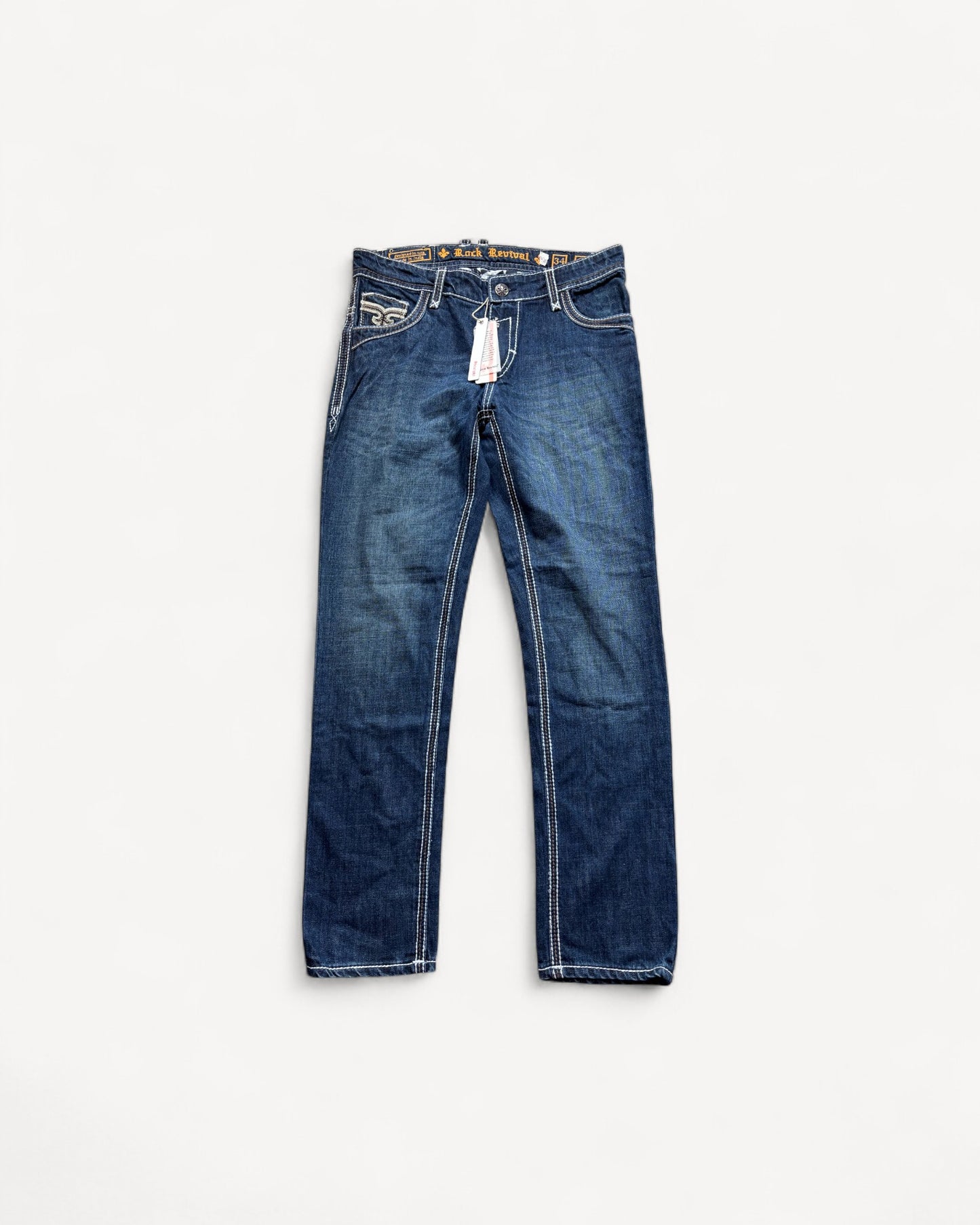 ROCK REVIVAL JEANS W34 L32 #RR20