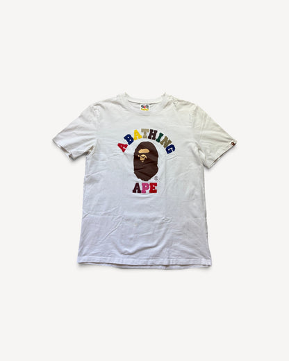 BAPE WHITE T-SHIRT (L)