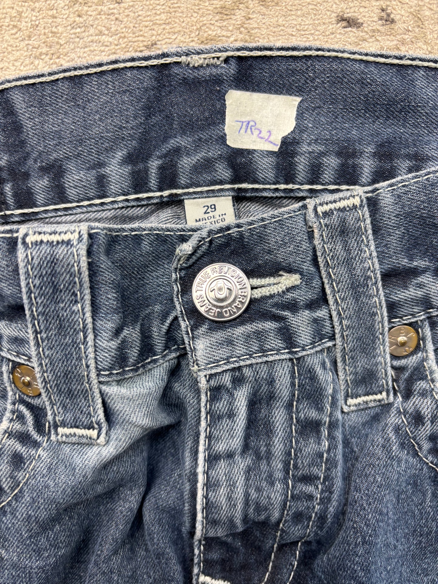 TRUE RELIGION JEANS W29 L32 #TR22