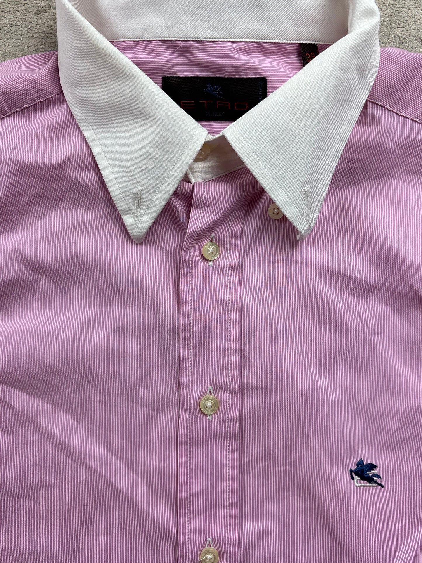 ETRO PINK SHIRT (M)