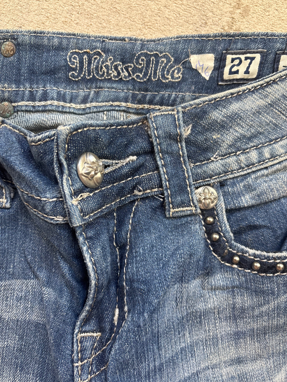 MISS ME JEANS W27 L32 #M6