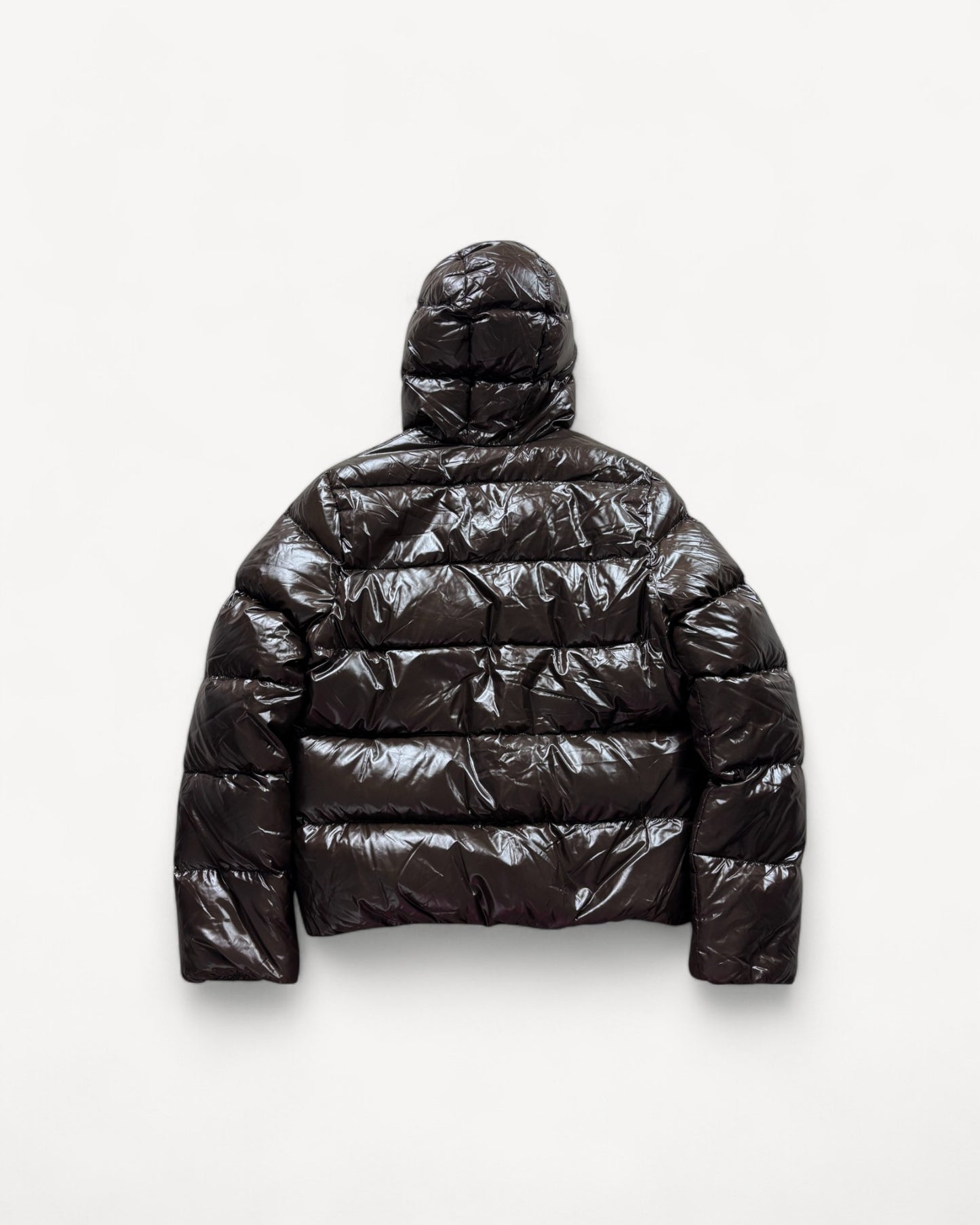 DUVETICA BROWN PUFFER JACKET (M)