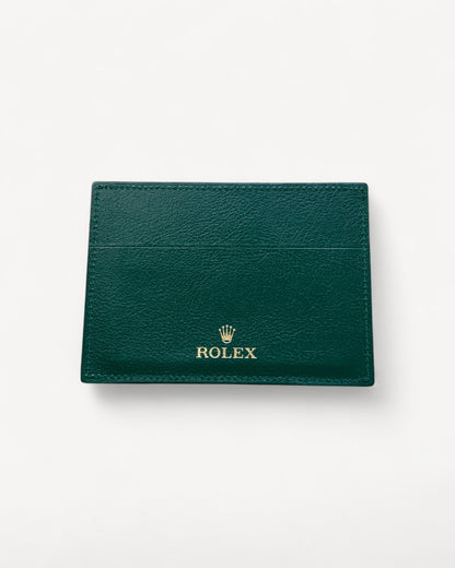 ROLEX GREEN CARDHOLDER