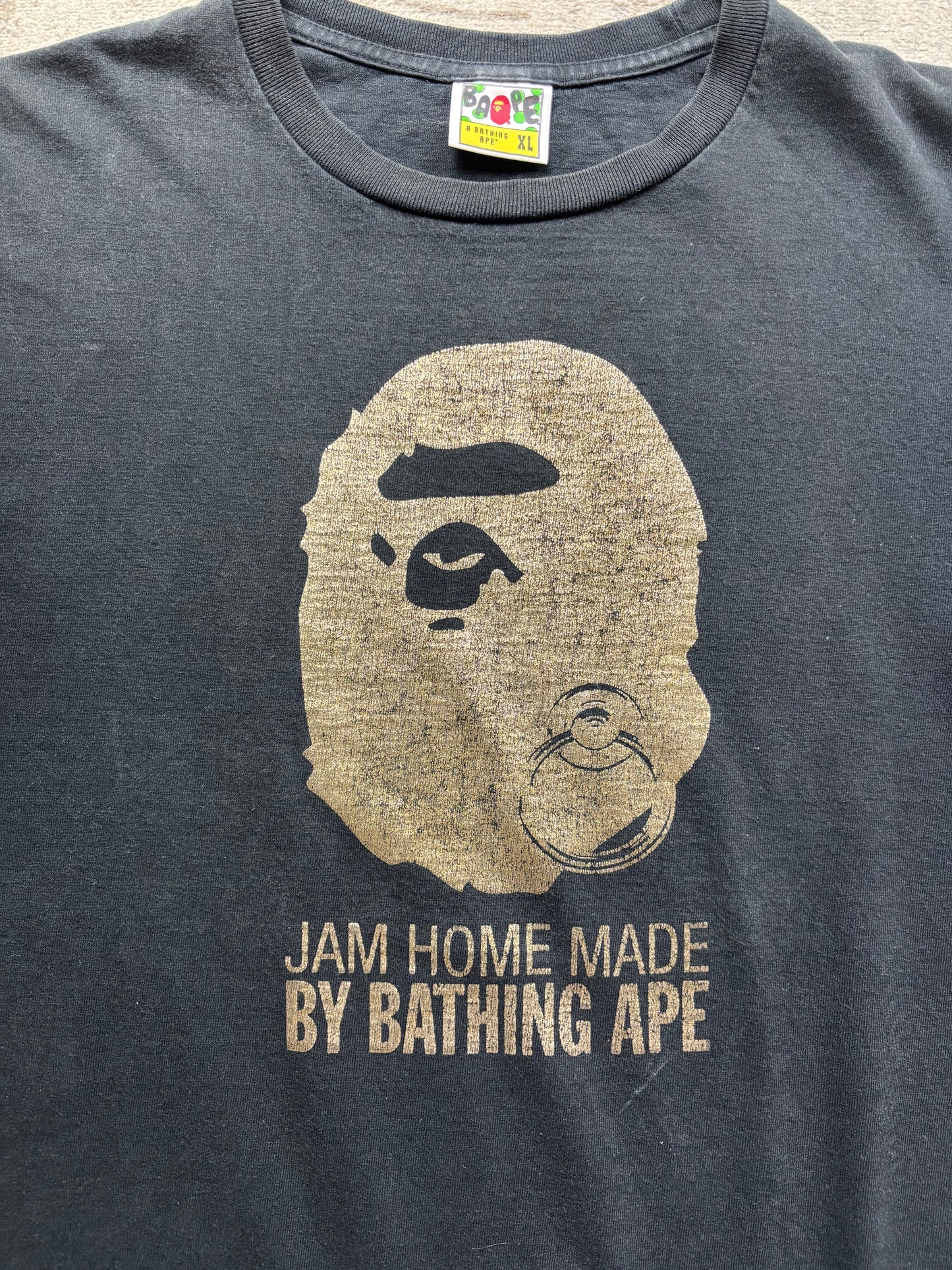 BAPE BLACK T-SHIRT (L)