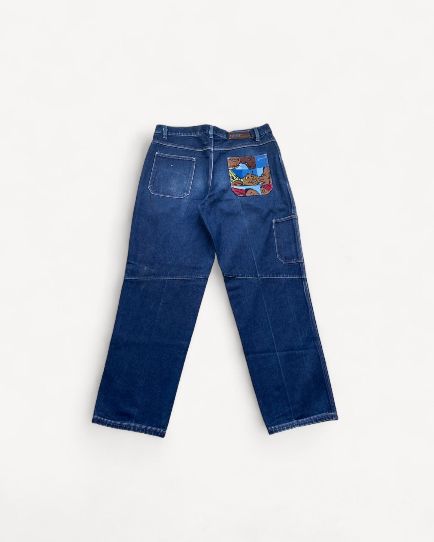 FUBU BAGGY JEANS W38 L34 #F2