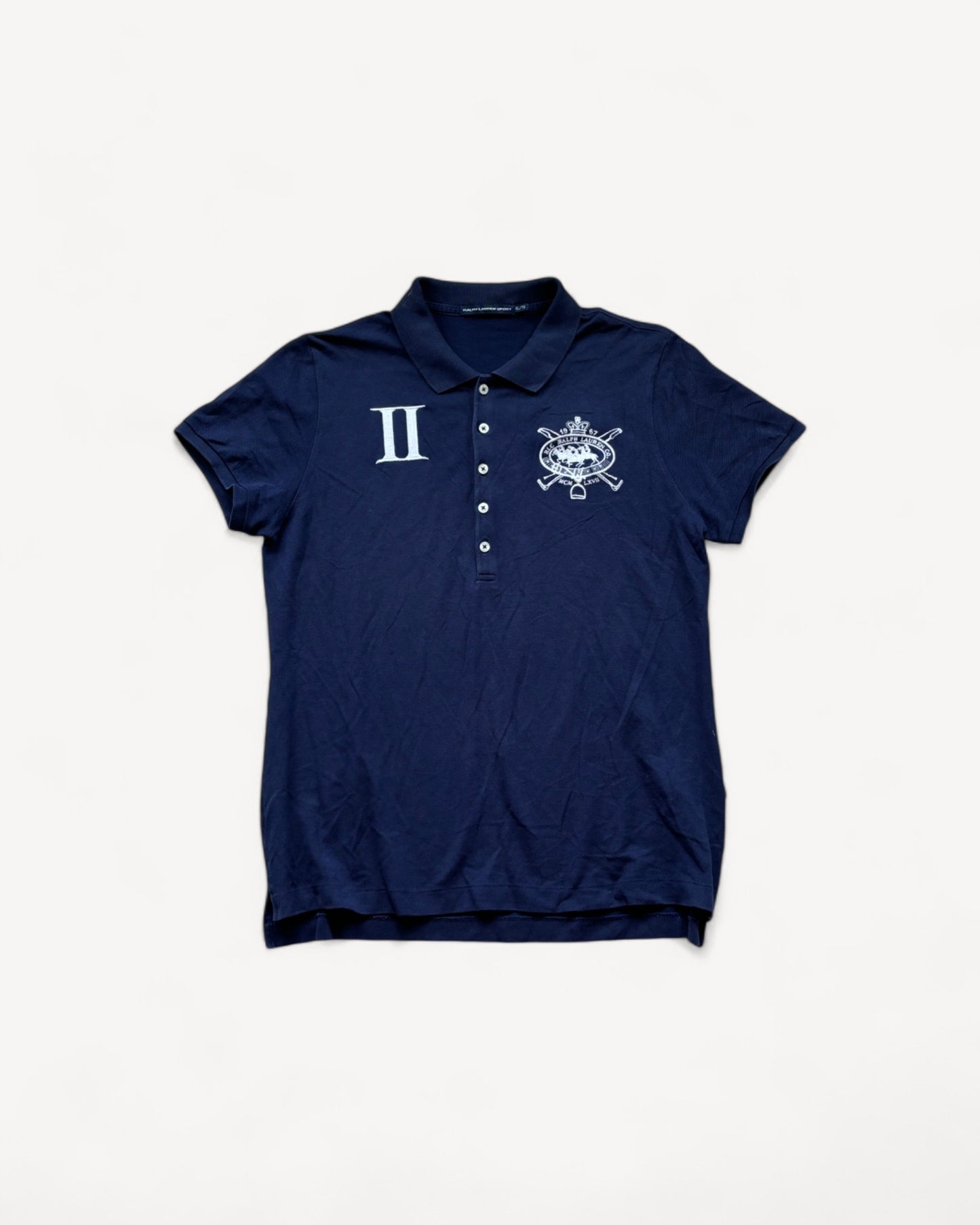 RALPH LAUREN POLO SHIRT NAVY (S)