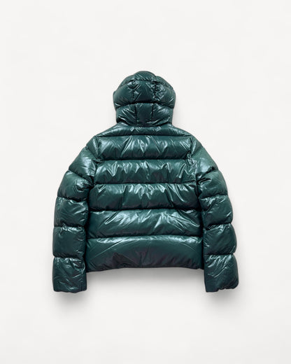 DUVETICA GREEN PUFFER JACKET (S-M)