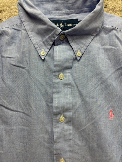 RALPH LAUREN BABYBLUE SHIRT (M)