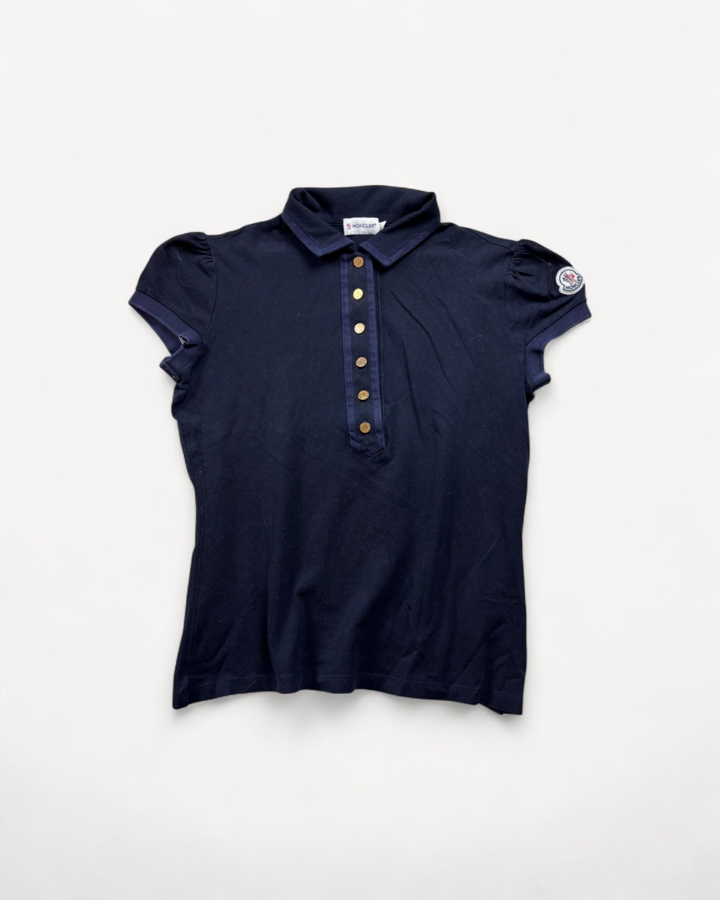 MONCLER WOMEN POLO SHIRT (M)