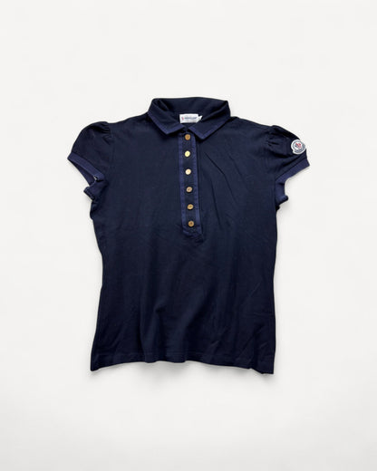 MONCLER WOMEN POLO SHIRT (M)