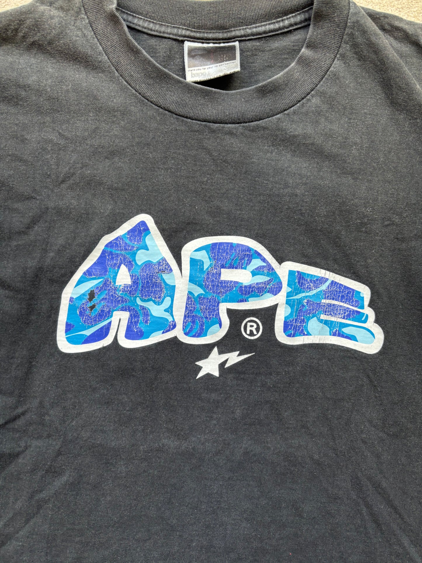 BAPE BLACK T-SHIRT (S)