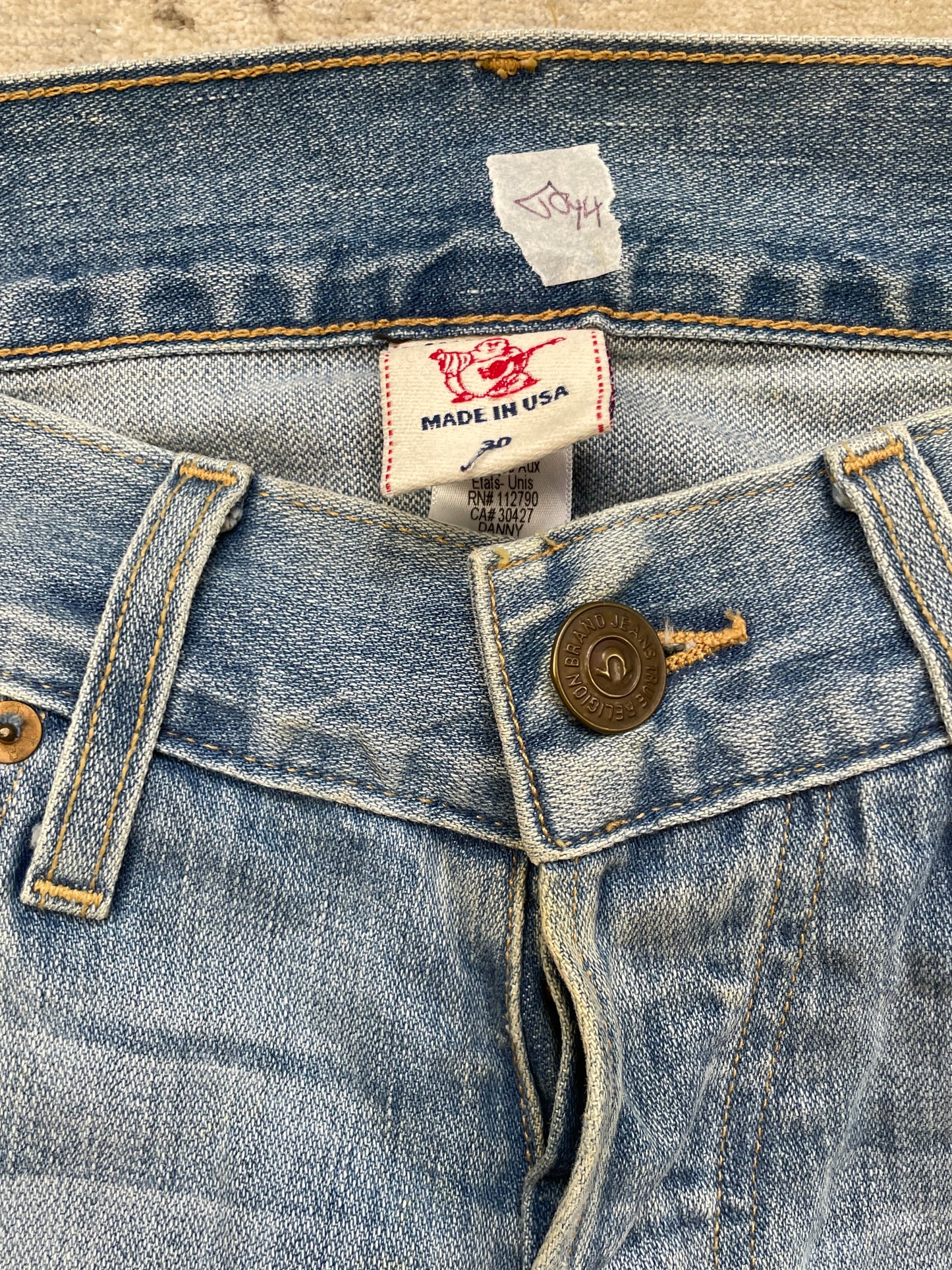 TRUE RELIGION JEANS W30 L32 #TR14