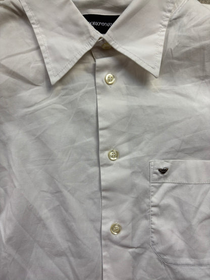 ARMANI WHITE SHIRT (L)