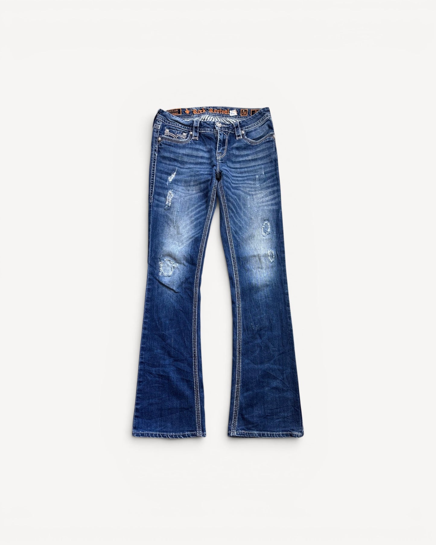 ROCK REVIVAL JEANS W28 L32 #RR17