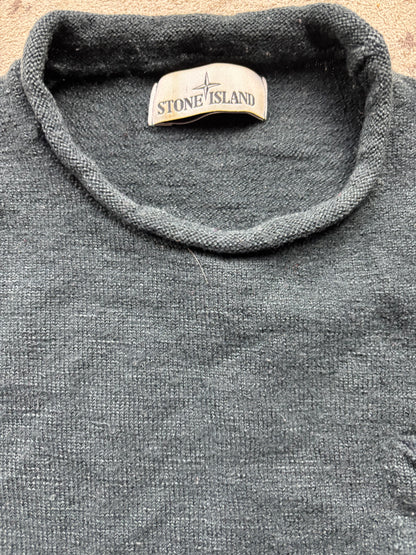STONE ISLAND GREEN KNIT (S)