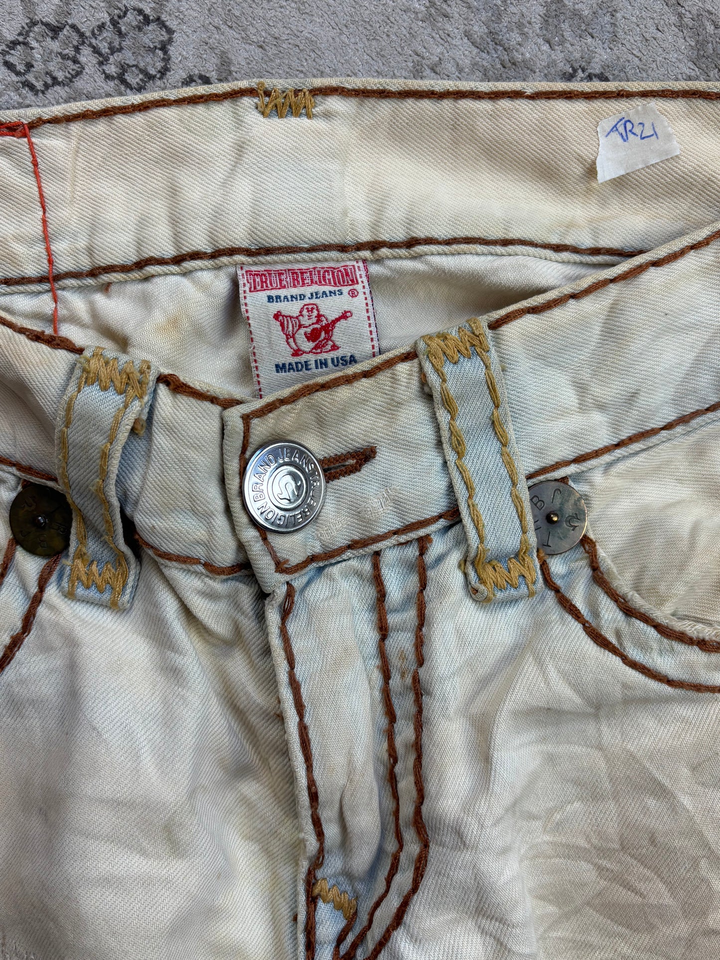 TRUE RELIGION JEANS W30 L34 #TR21