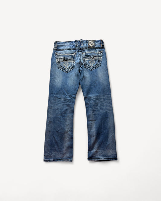 ROCK REVIVAL JEANS W32 L32 #RR14