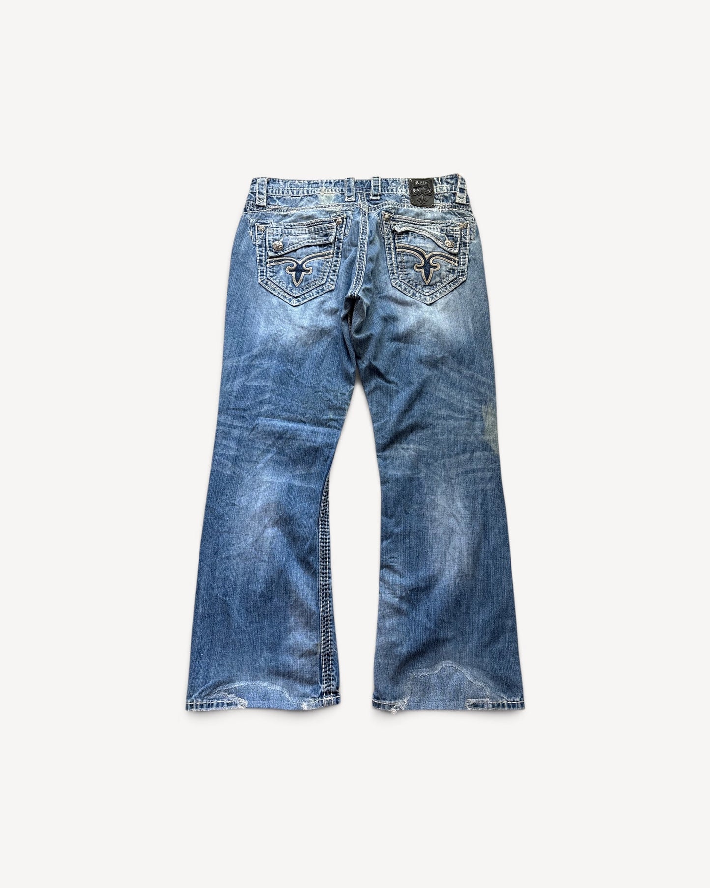 ROCK REVIVAL JEANS W38 L34 #RR32