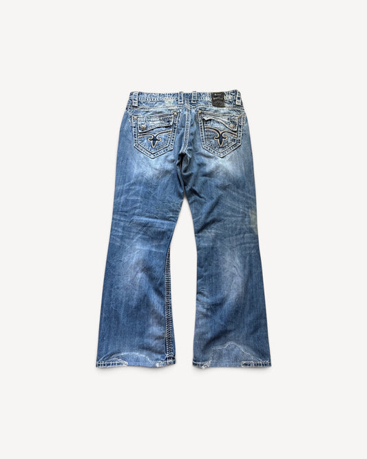 ROCK REVIVAL JEANS W38 L34 #RR32