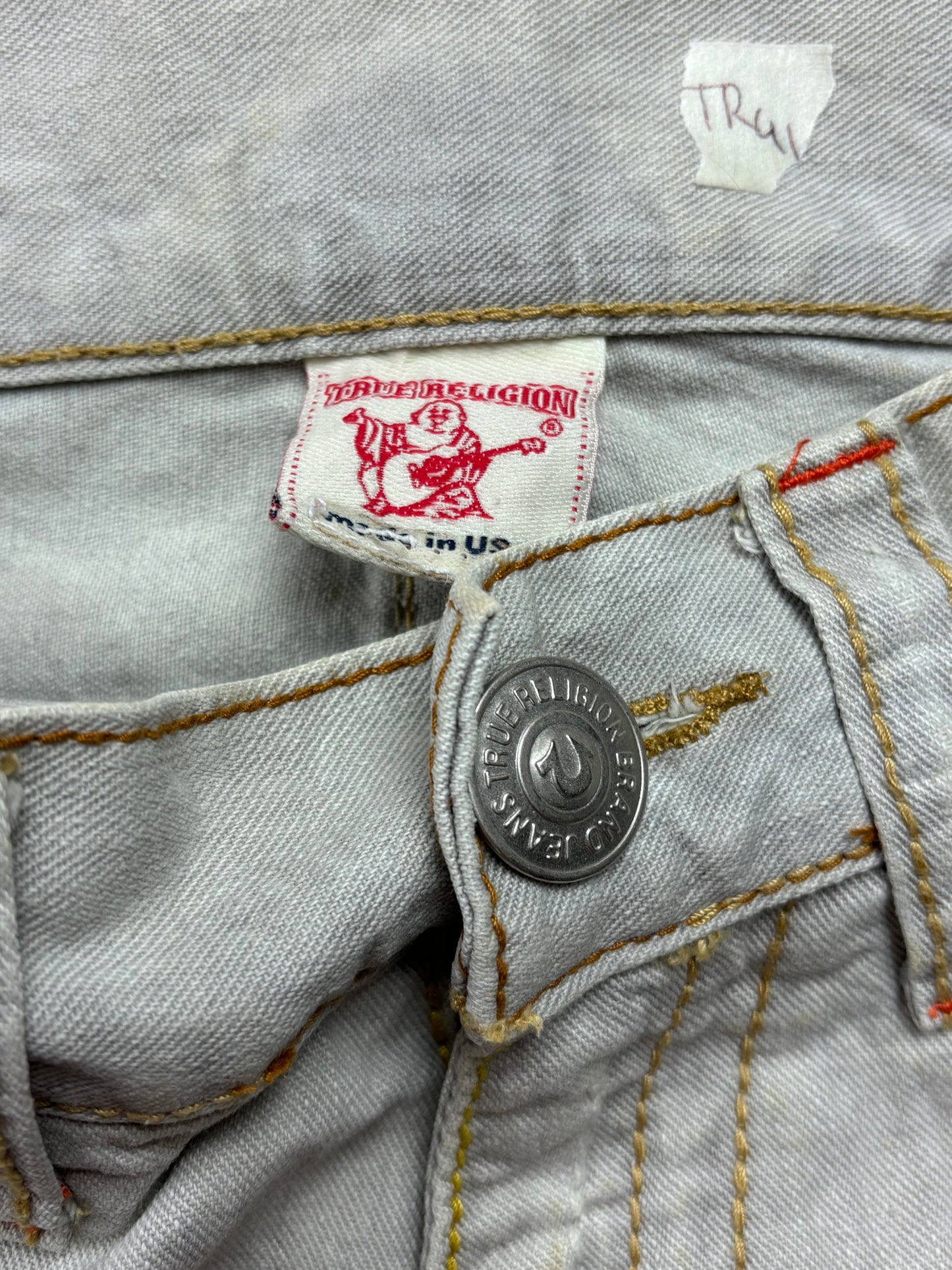 TRUE RELIGION JEANS W34 L32 #TR41