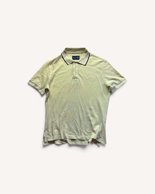 ARMANI YELLOW POLO SHIRT (M)