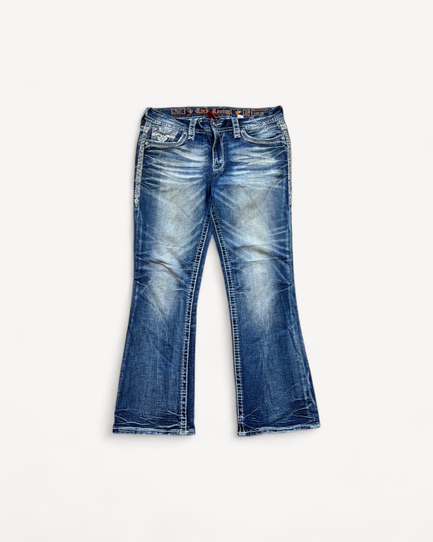 ROCK REVIVAL JEANS W31 L32 #RR11