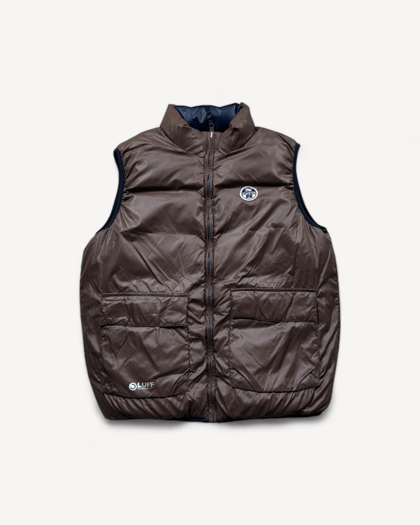 NORTH SAILS REVERSIBILE 2in1 PUFFER VEST (S)