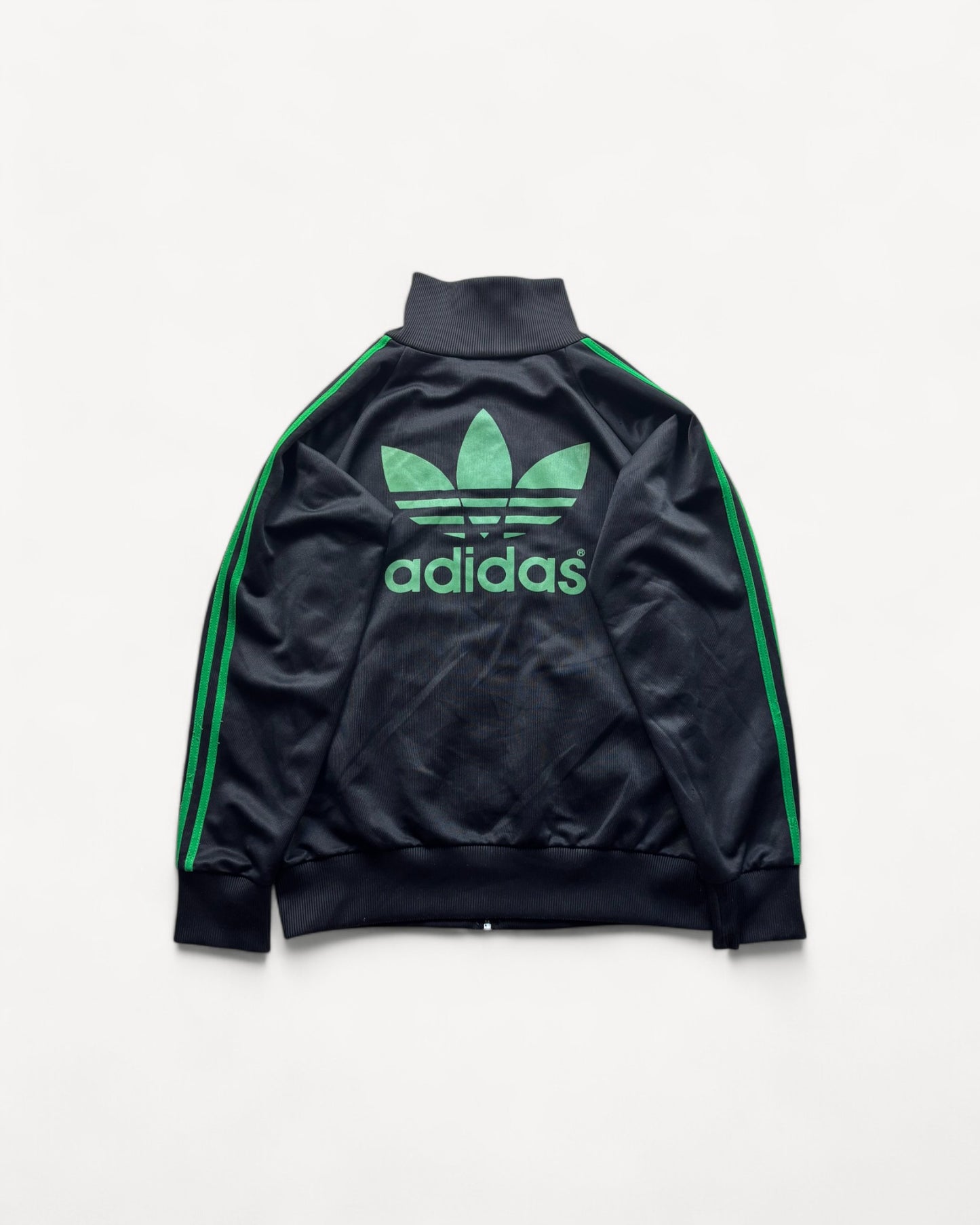 ADIDAS BLACK ZIP UP VEST (L)