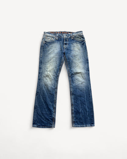 ROCK REVIVAL JEANS W36 L34 #RR15